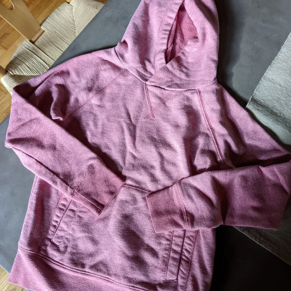 J. Crew CrewCuts Pink Hoodie | Size 6-7 - Picture 4 of 8